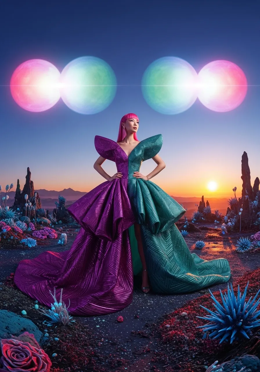 "A fashionable woman..."